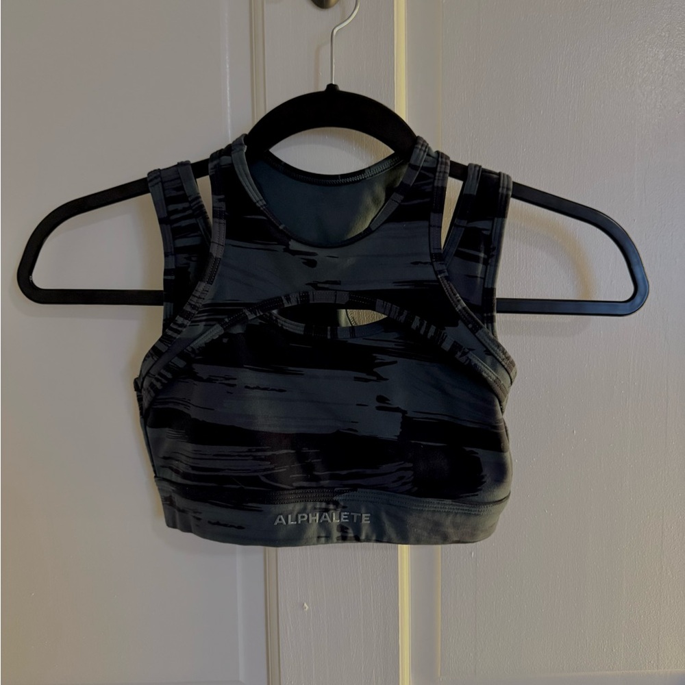 Alphalete Black Sports Bra